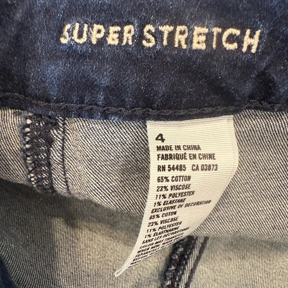 American Eagle Super Stretch denim mini jean skirt size 4 - Picture 5 of 6